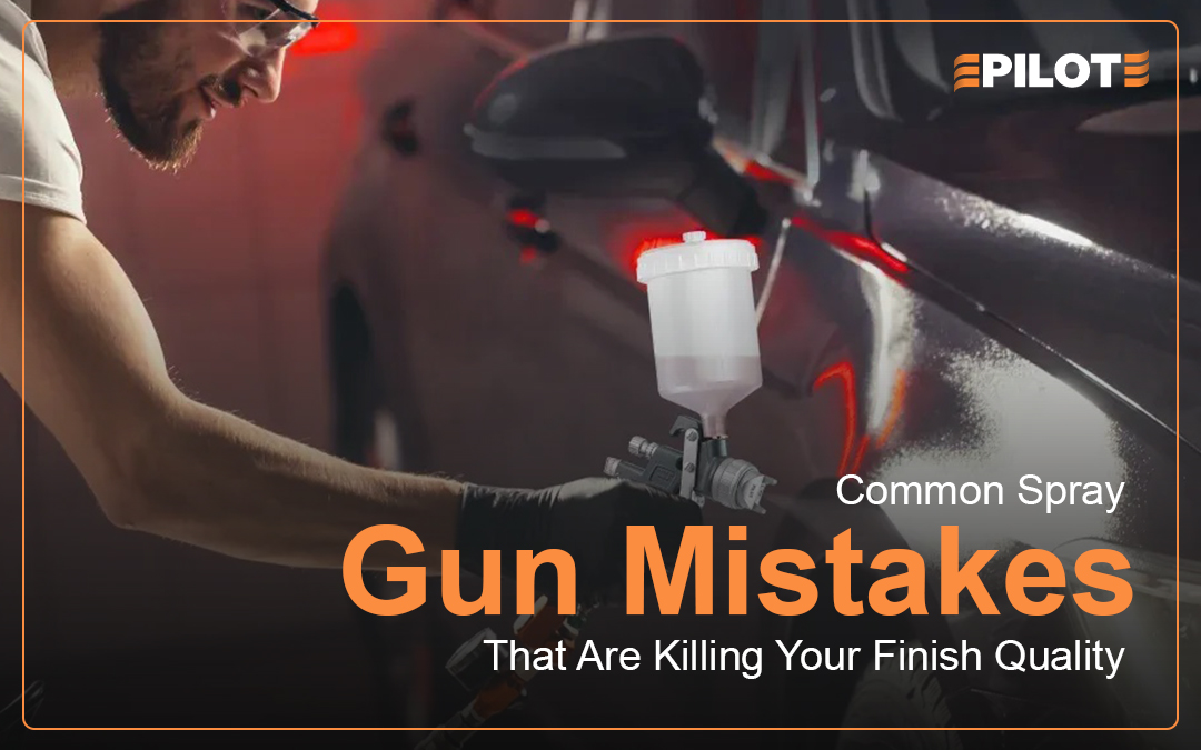 Common Spray Gun Mistakes That Are Killing Your Finish Quality