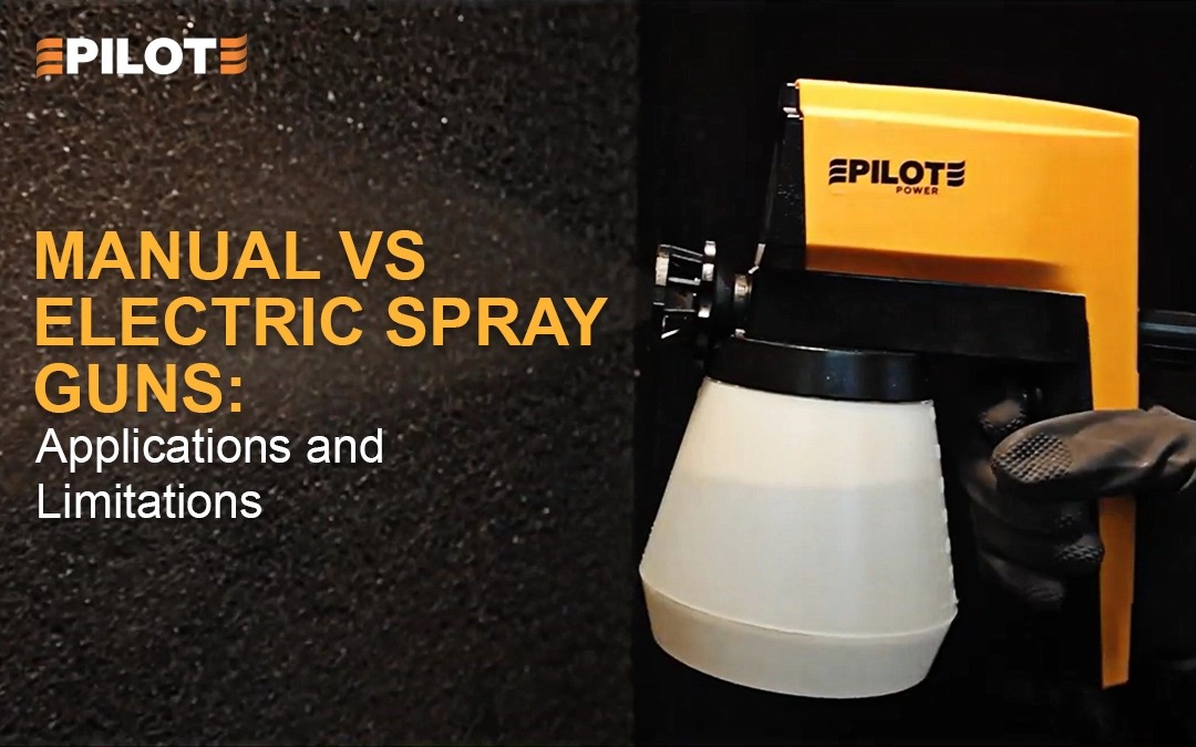 Manual vs Electric Spray Guns: Applications and Limitations